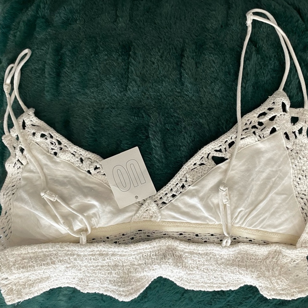 Urban Outfitters crochet bra top